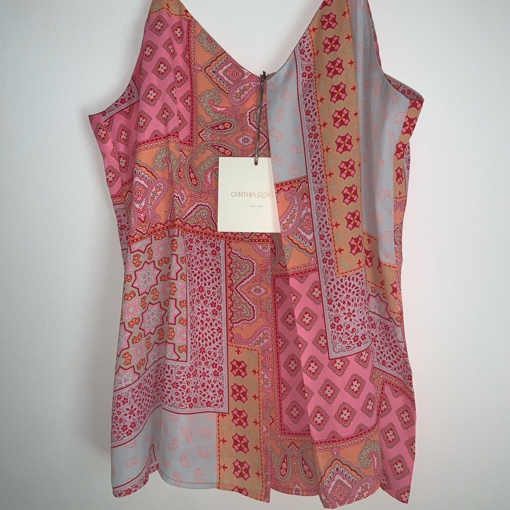 Cynthia Rowley bohemian tank